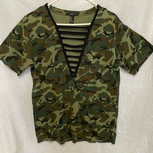 Forever 21 - Camo long tshirt/dress